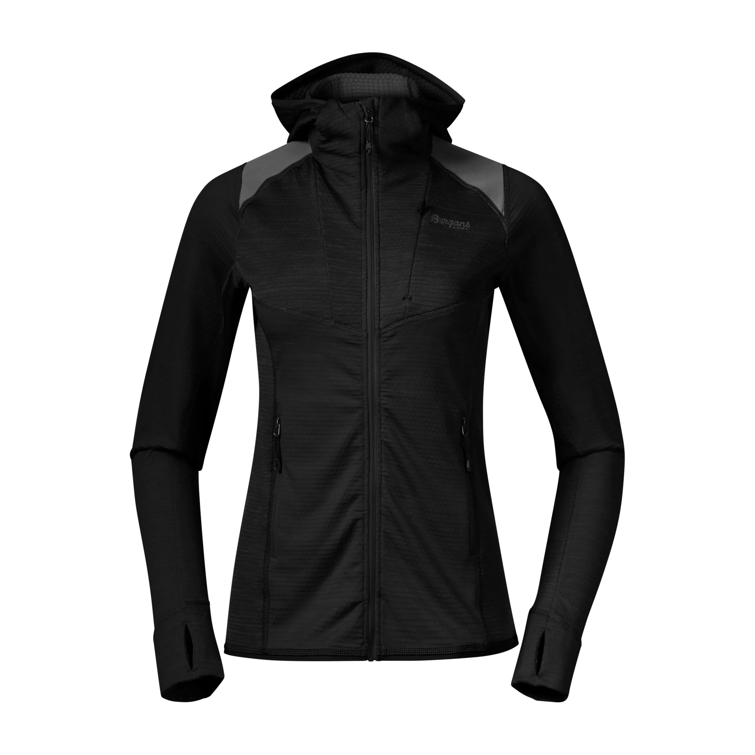 Discount Bergans Rabot Active Mid Hood W Jacket - Black