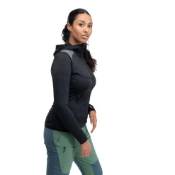 Discount Bergans Rabot Active Mid Hood W Jacket - Black