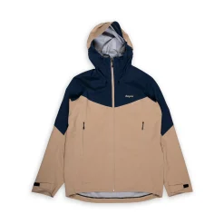 Store Bergans Rabot Allround 3L Shell Jacket Men - Warm Sand / Navy Blue