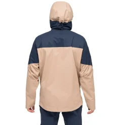 Store Bergans Rabot Allround 3L Shell Jacket Men - Warm Sand / Navy Blue