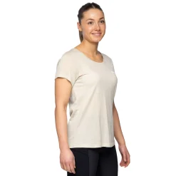 Flash Sale Bergans Rabot Emblem Wool Tee Women - Chalk Sand