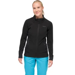 Hot Bergans Rabot Fleece Midlayer Jacket Women - Black