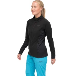 Hot Bergans Rabot Fleece Midlayer Jacket Women - Black