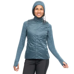 Clearance Bergans Rabot Insulated Hybrid Vest Women - Orion Blue