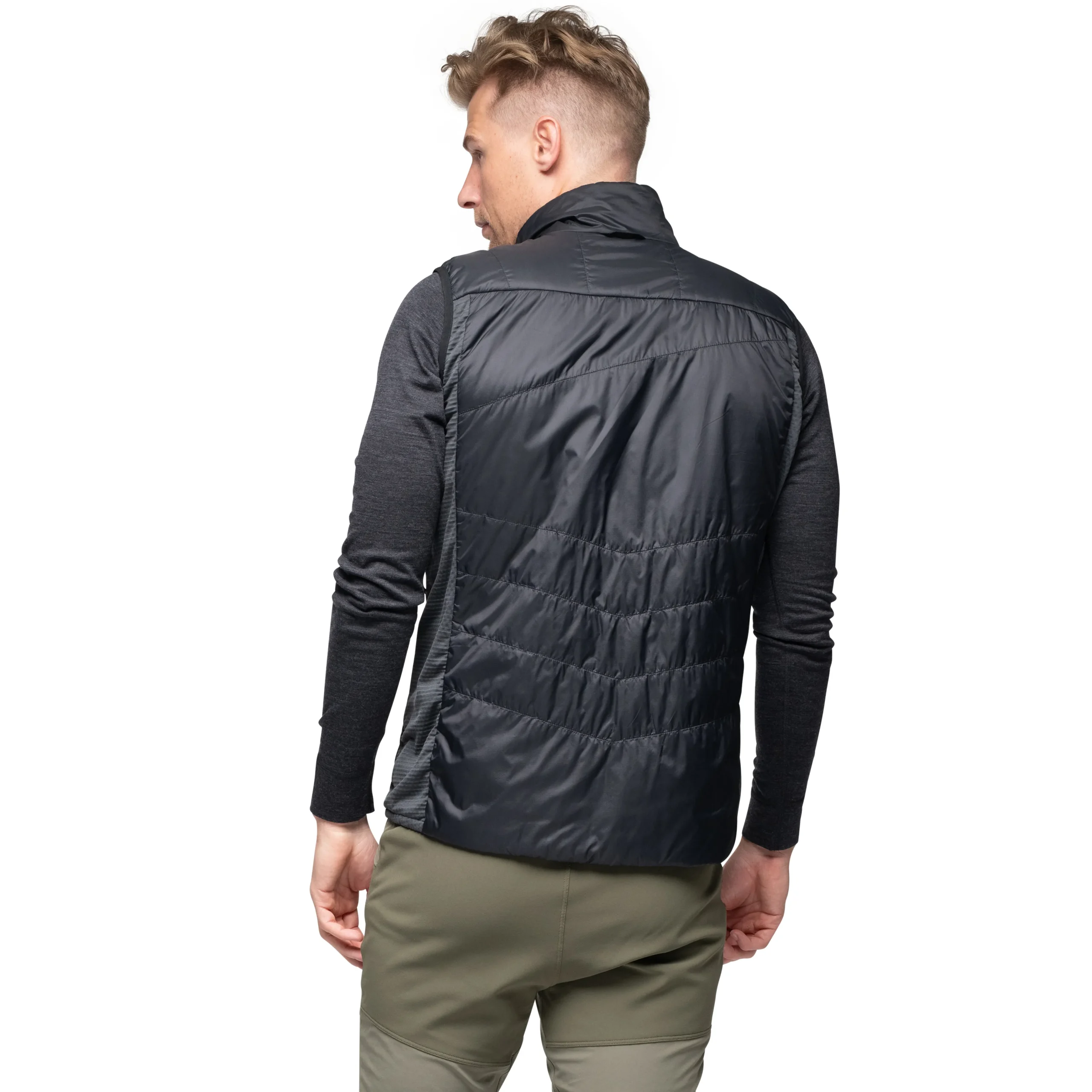 Best Sale Bergans Rabot Insulated Hybrid Vest Men - Black
