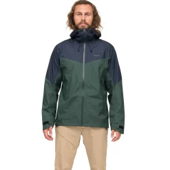 Store Bergans Rabot Light 3L Shell Jacket Men - Duke Green / Navy Blue