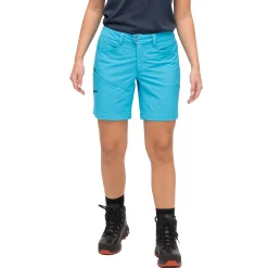 Shop Bergans Rabot Light Softshell Shorts Women - Aqua Lagoon