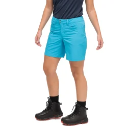 Shop Bergans Rabot Light Softshell Shorts Women - Aqua Lagoon
