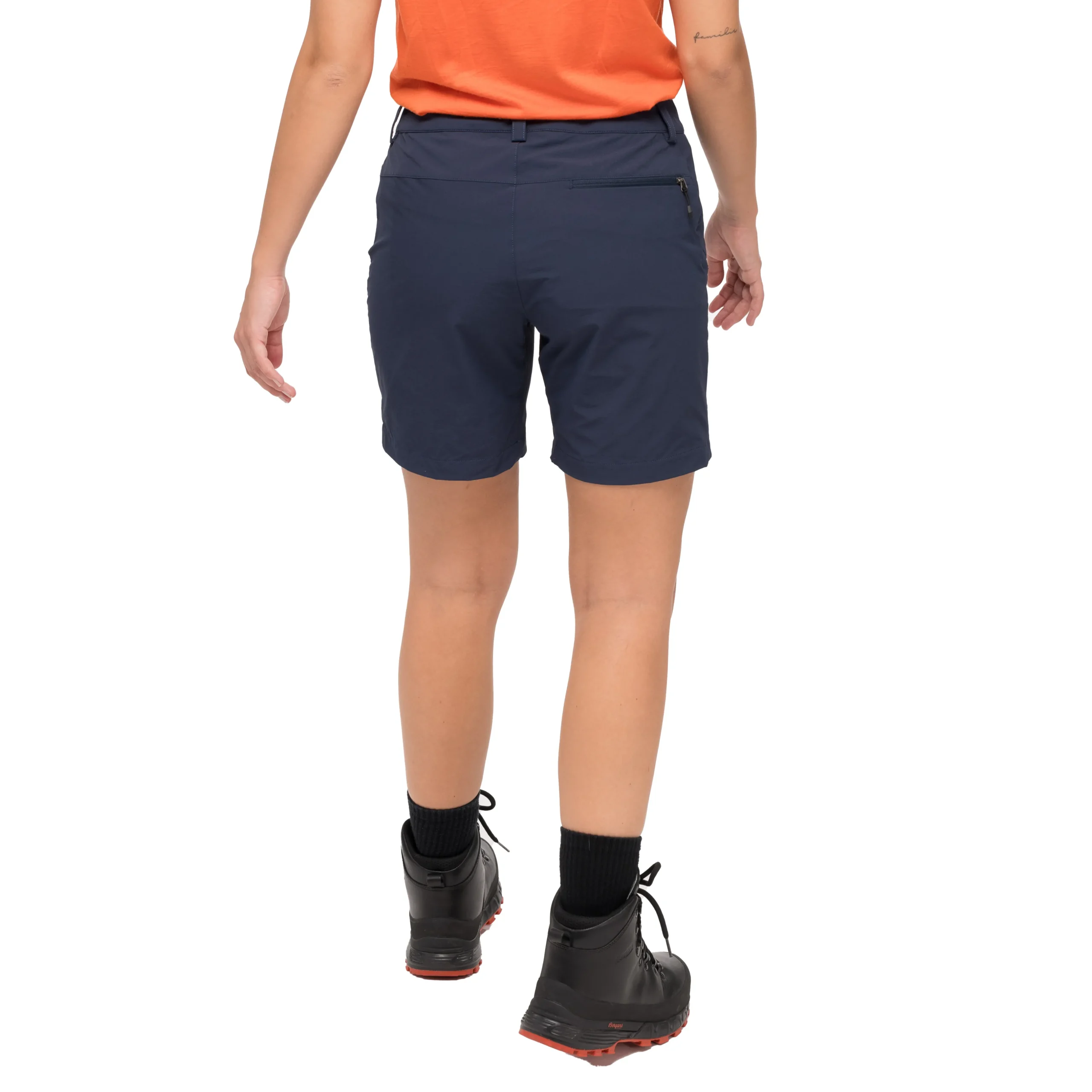 Online Bergans Rabot Light Softshell Shorts Women - Navy Blue