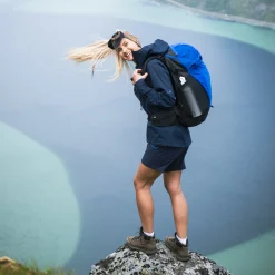 Online Bergans Rabot Light Softshell Shorts Women - Navy Blue
