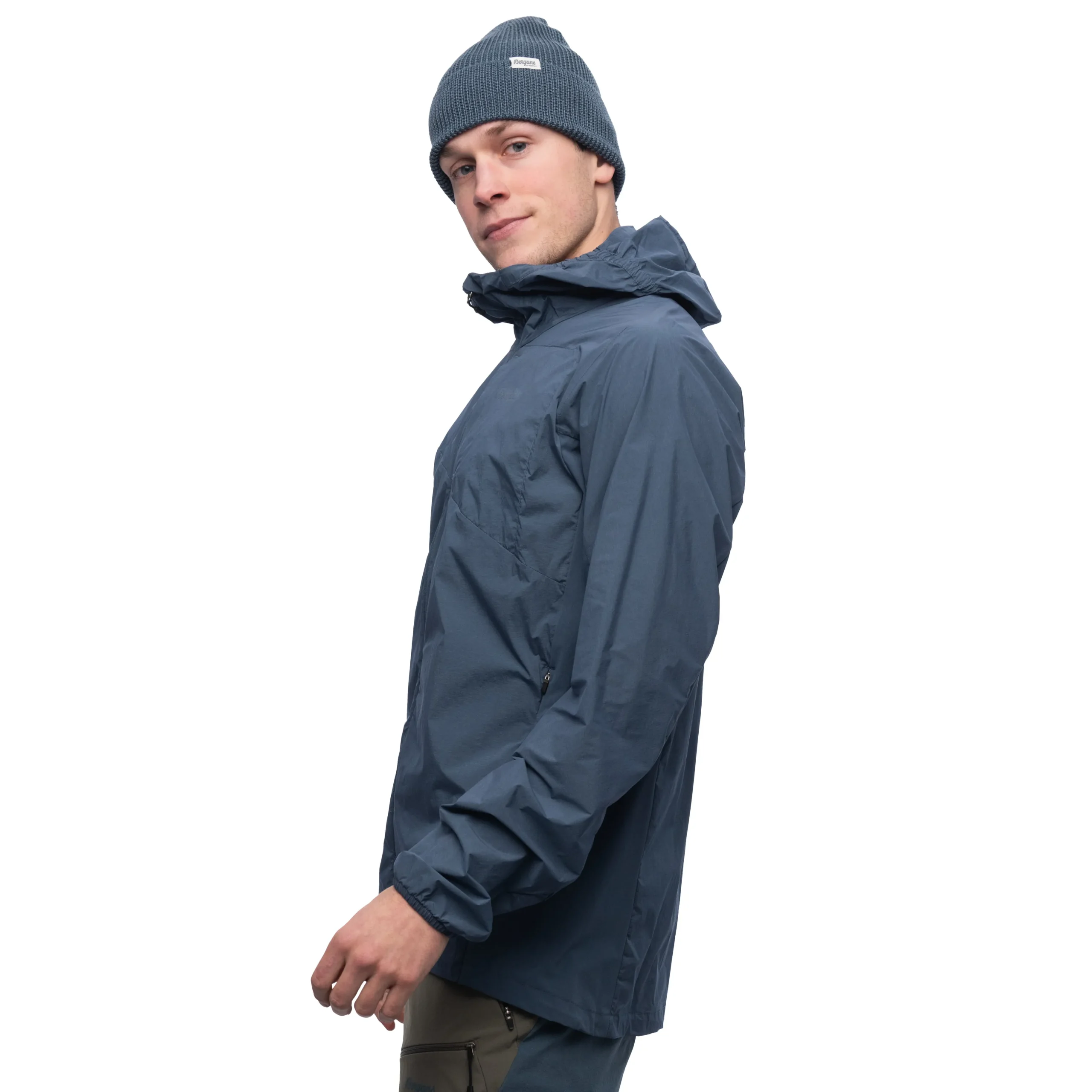 Sale Bergans Rabot Lt Windbreaker Jacket - Orion Blue