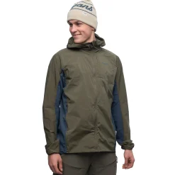 Clearance Bergans Rabot Lt Windbreaker Jacket - Green Mud