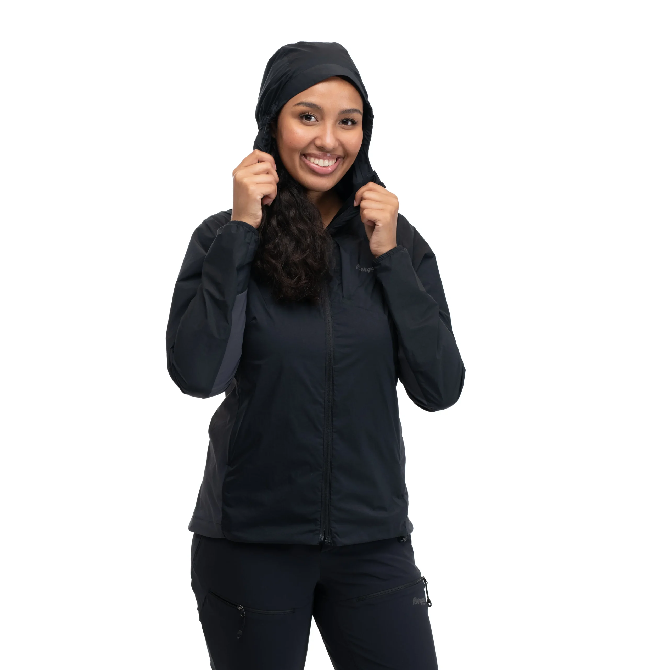 Cheap Bergans Rabot Lt Windbreaker W Jacket - Black