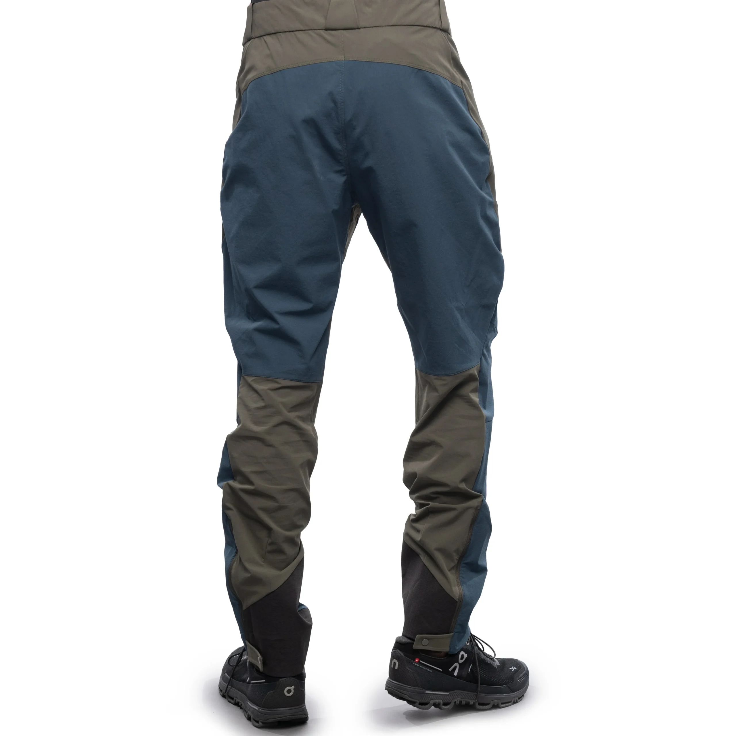 Online Bergans Rabot Softshell Pants Men - Green Mud / Orion Blue