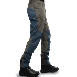 Online Bergans Rabot Softshell Pants Men - Green Mud / Orion Blue