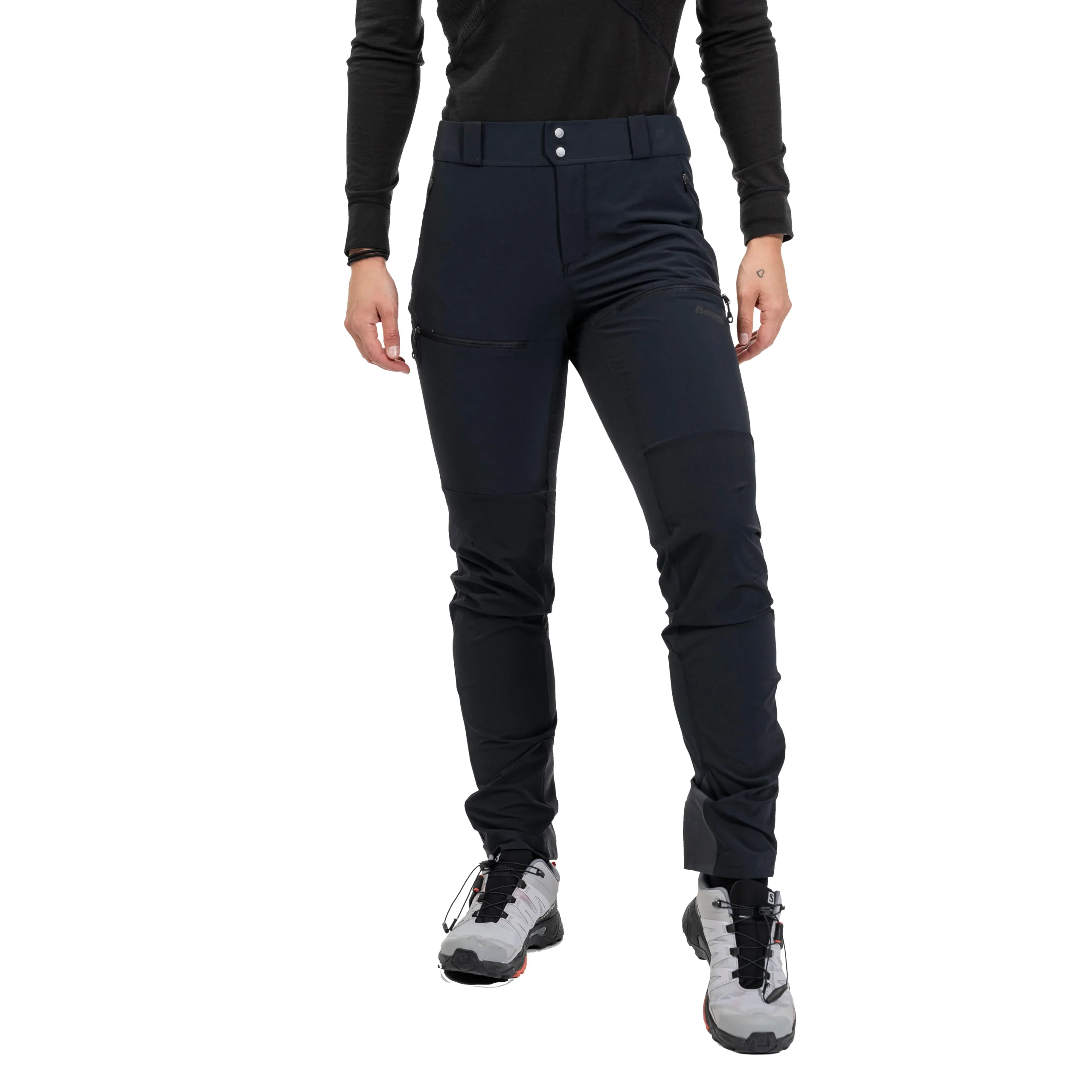 Outlet Bergans Rabot Softshell Pants Women - Black