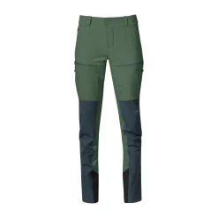 Hot Bergans Rabot Softshell Pants Women - Dark Jade Green / Orion Blue
