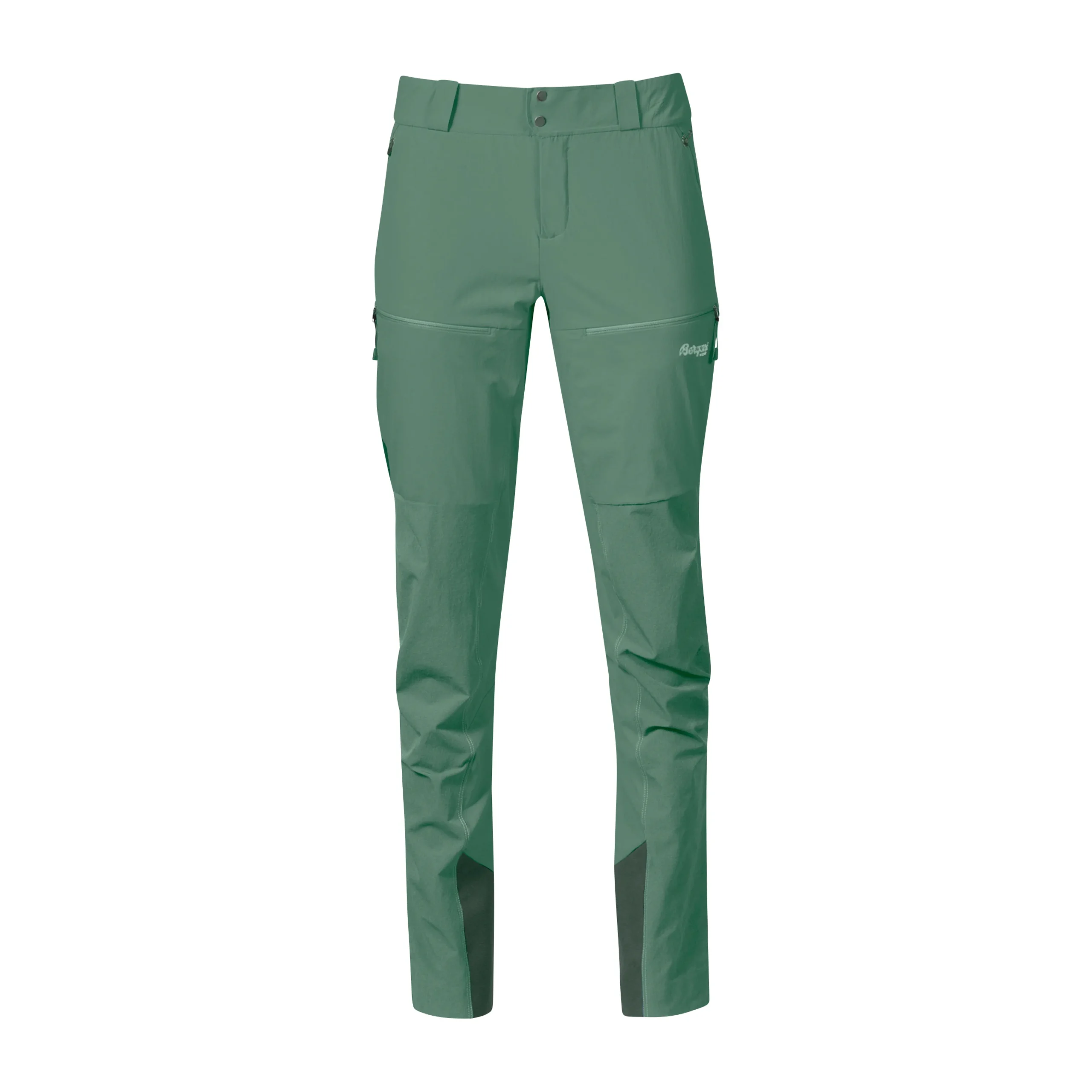 New Bergans Rabot Softshell Pants Women - Dark Jade Green