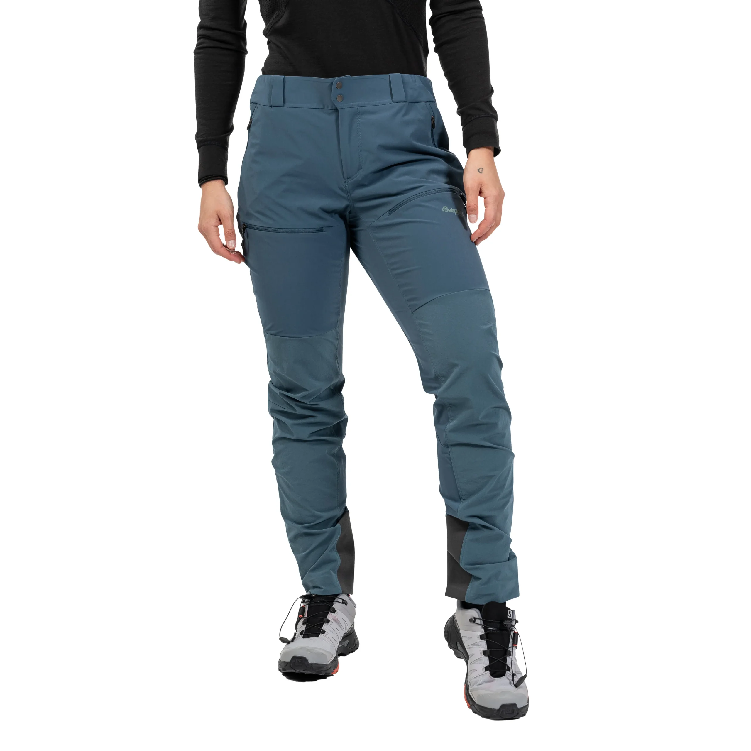 Best Bergans Rabot Softshell Pants Women - Orion Blue