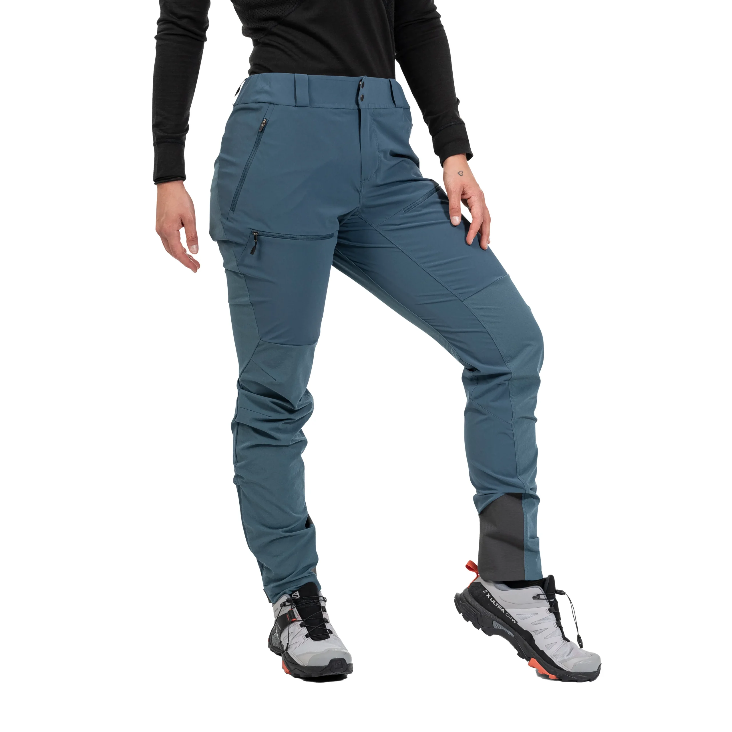 Best Bergans Rabot Softshell Pants Women - Orion Blue