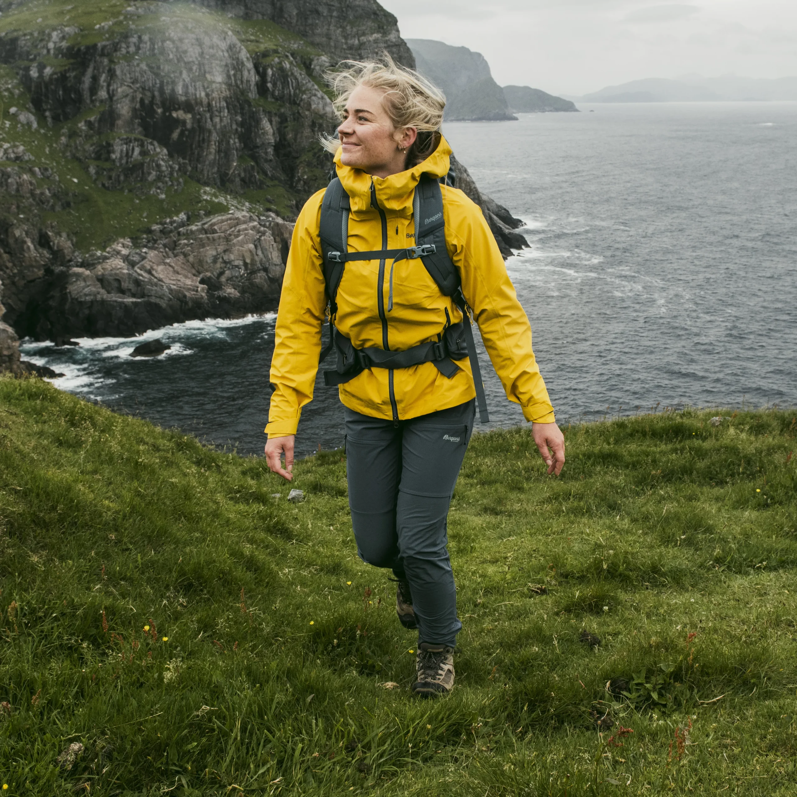 Best Bergans Rabot Softshell Pants Women - Orion Blue