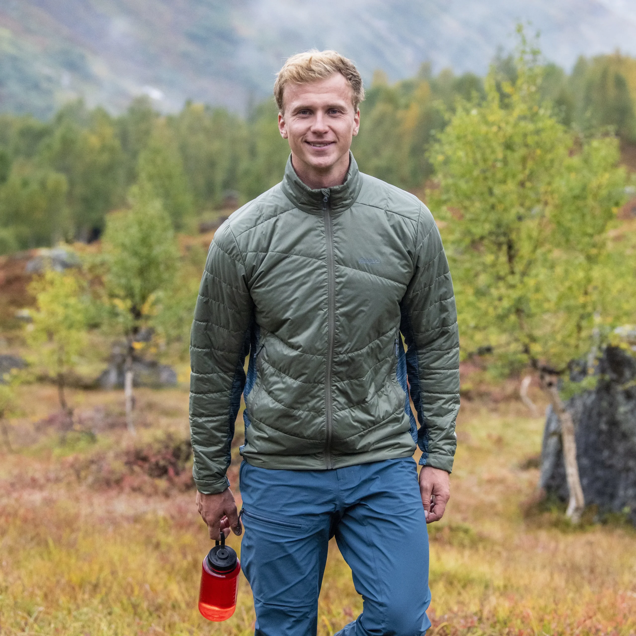 Best Bergans Rabot V2 Insulated Hybrid Jacket - Green Mud