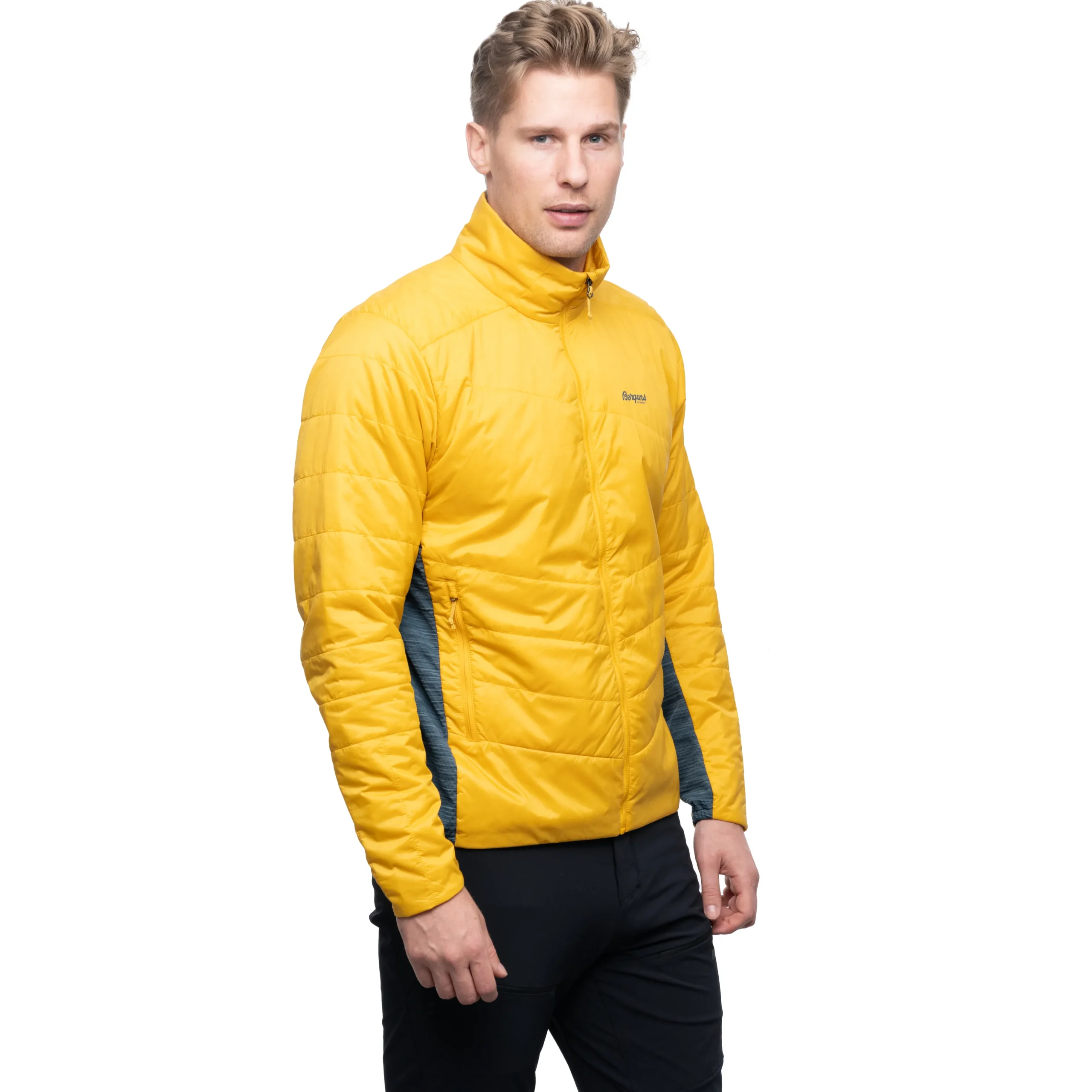 Best Bergans Rabot V2 Insulated Hybrid Jacket - Light Golden Yellow
