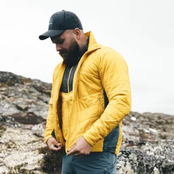 Best Bergans Rabot V2 Insulated Hybrid Jacket - Light Golden Yellow