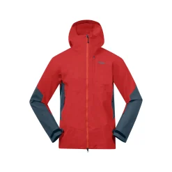 Hot Bergans Rabot V2 3L Jacket - Dark Brick / Orion Blue