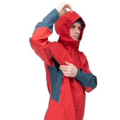 Hot Bergans Rabot V2 3L Jacket - Dark Brick / Orion Blue