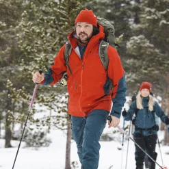Hot Bergans Rabot V2 3L Jacket - Dark Brick / Orion Blue