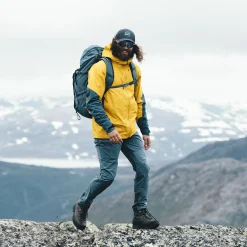 Best Sale Bergans Rabot V2 3L Jacket - Light Golden Yellow / Orion Blue