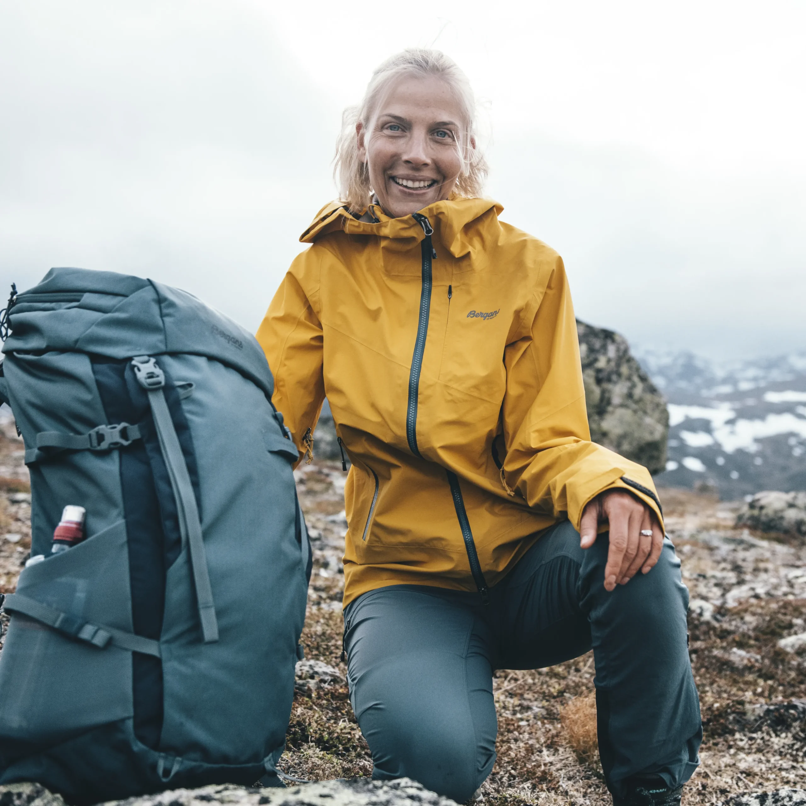 Cheap Bergans Rabot V2 3L W Jacket - Light Golden Yellow