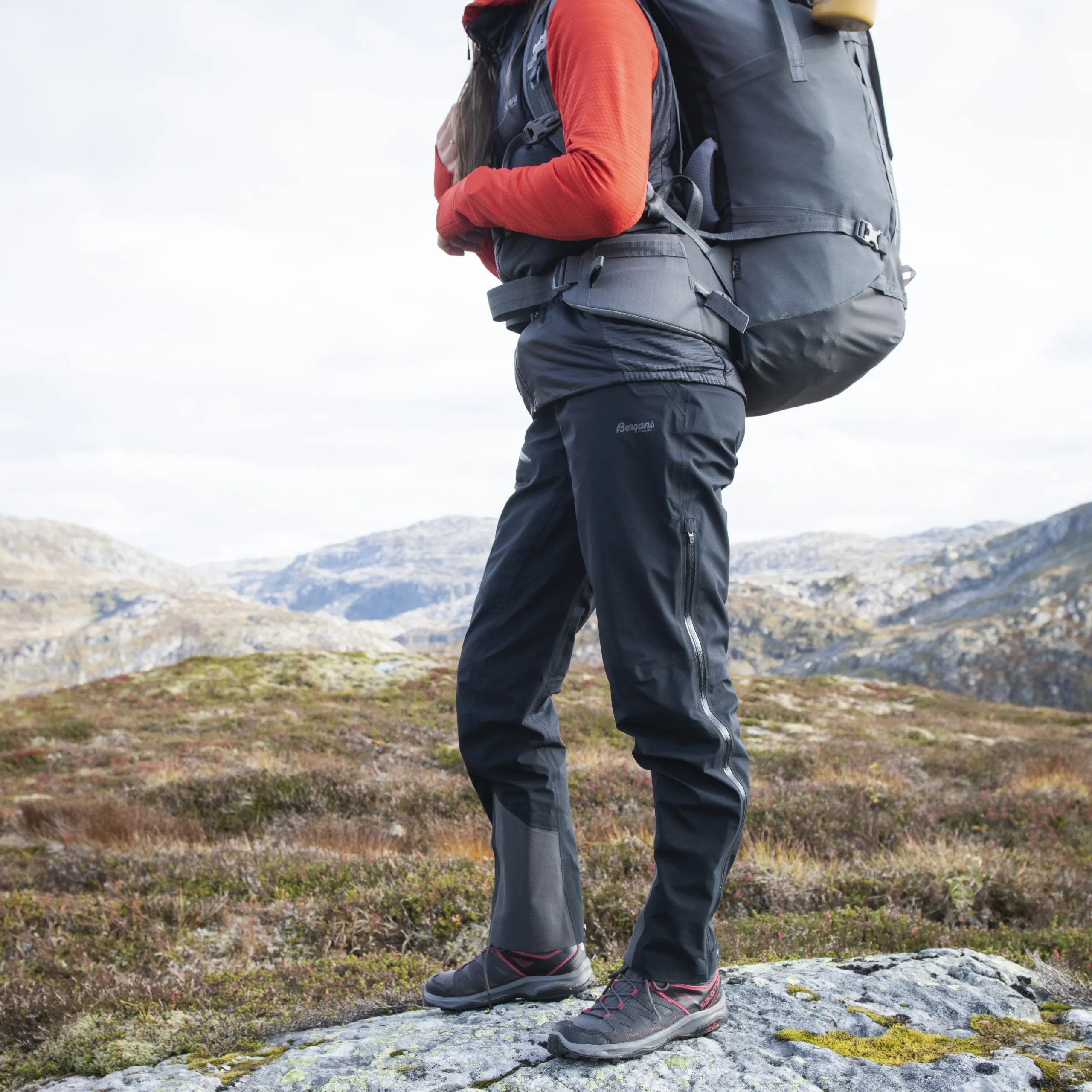 Outlet Bergans Rabot V2 3L W Pants - Black