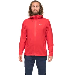 Store Bergans Rabot Windbreaker Jacket Men - Fire Red