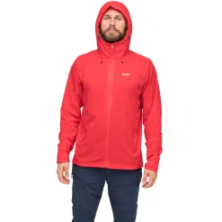 Store Bergans Rabot Windbreaker Jacket Men - Fire Red