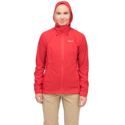 Fashion Bergans Rabot Windbreaker Jacket Women - Fire Red