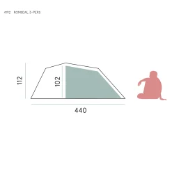 New Bergans Romsdal 3-Person Tent -
