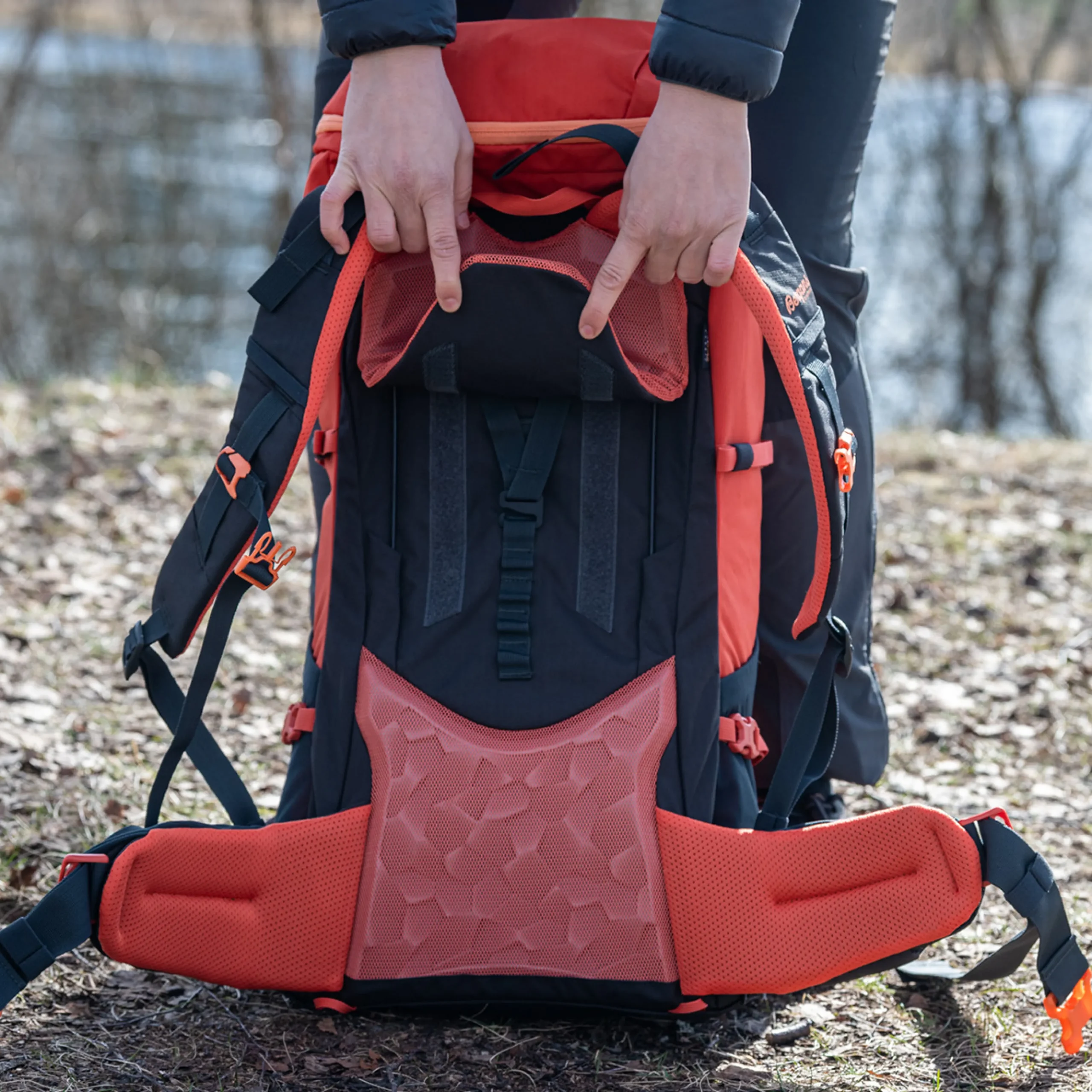 Store Bergans Rondane V6 W 40 - Brick