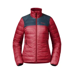 Discount Bergans Røros Box Down Light W Jacket - Red / Orion Blue