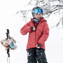 Fashion Bergans Røros Down Youth Girl Jacket - Rusty Dust