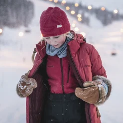 Fashion Bergans Røros Down Youth Girl Jacket - Rusty Dust