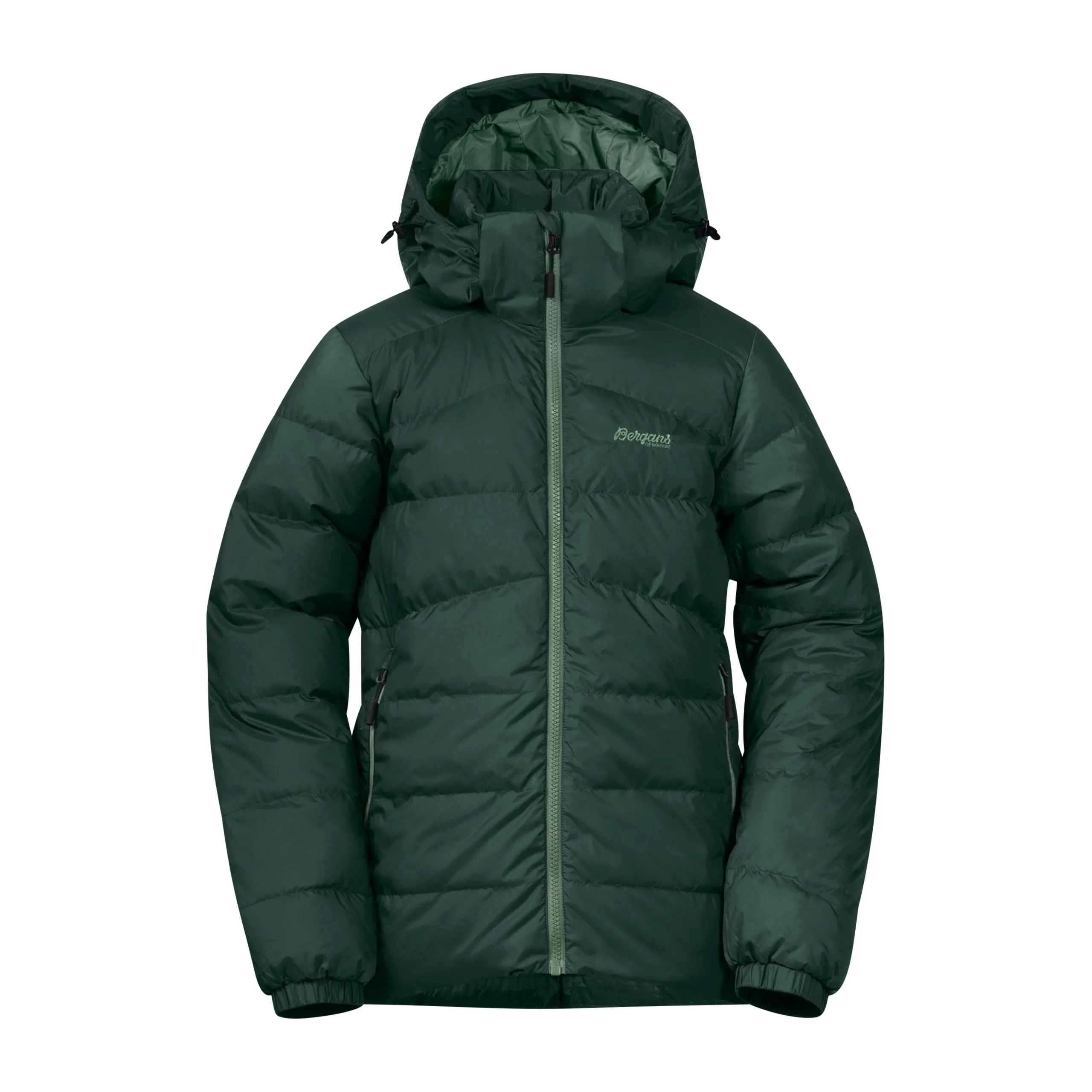 Store Bergans Røros Down Youth Jacket - Duke Green