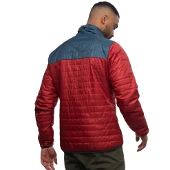 Clearance Bergans Røros Light Insulated Jacket - Red / Orion Blue