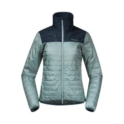 Flash Sale Bergans Røros Light Insulated W Jacket - Misty Forest / Orion Blue