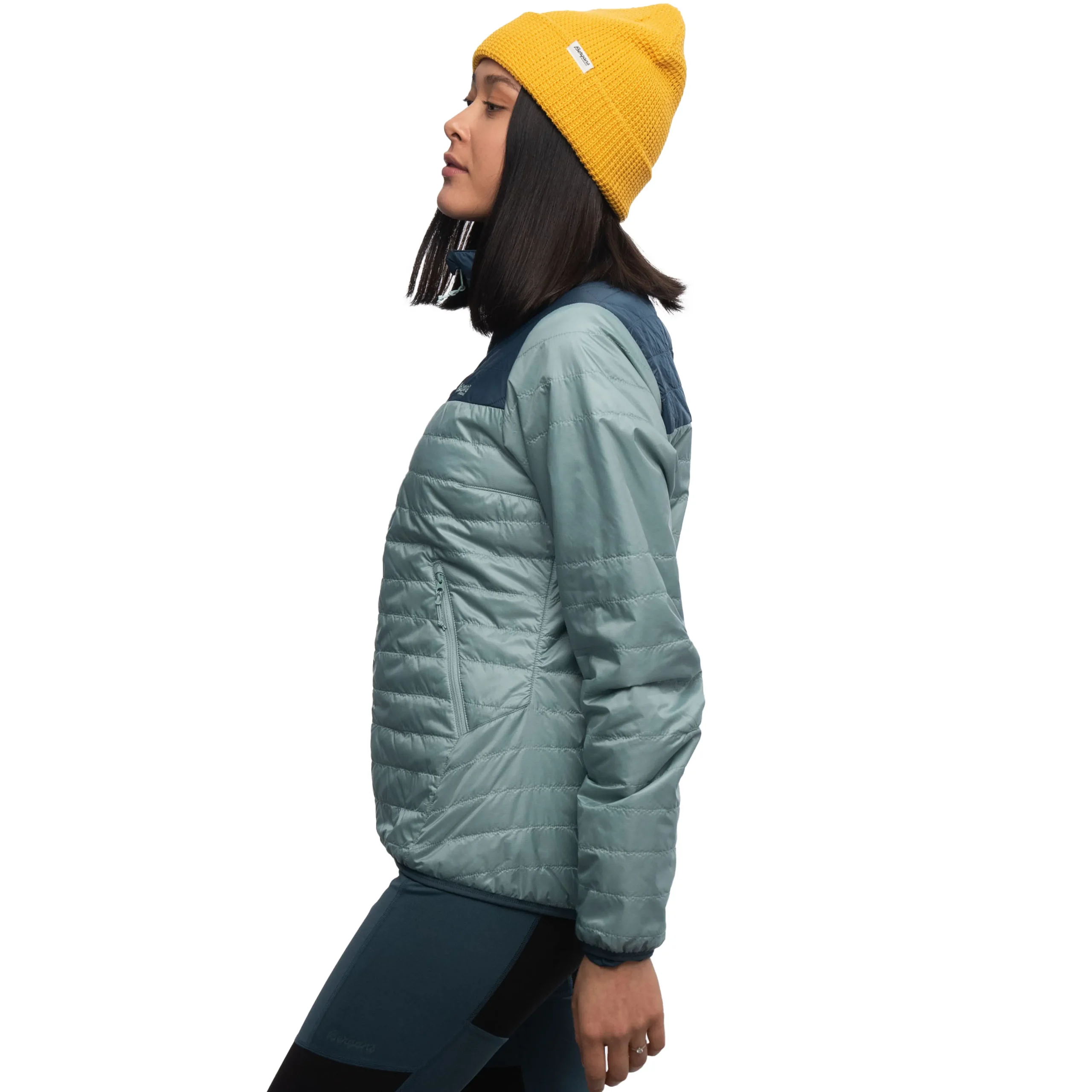 Flash Sale Bergans Røros Light Insulated W Jacket - Misty Forest / Orion Blue