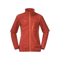 Store Bergans Runde Youth Girl Jacket - Brick
