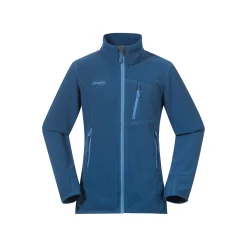 Online Bergans Runde Youth Girl Jacket - North Sea Blue
