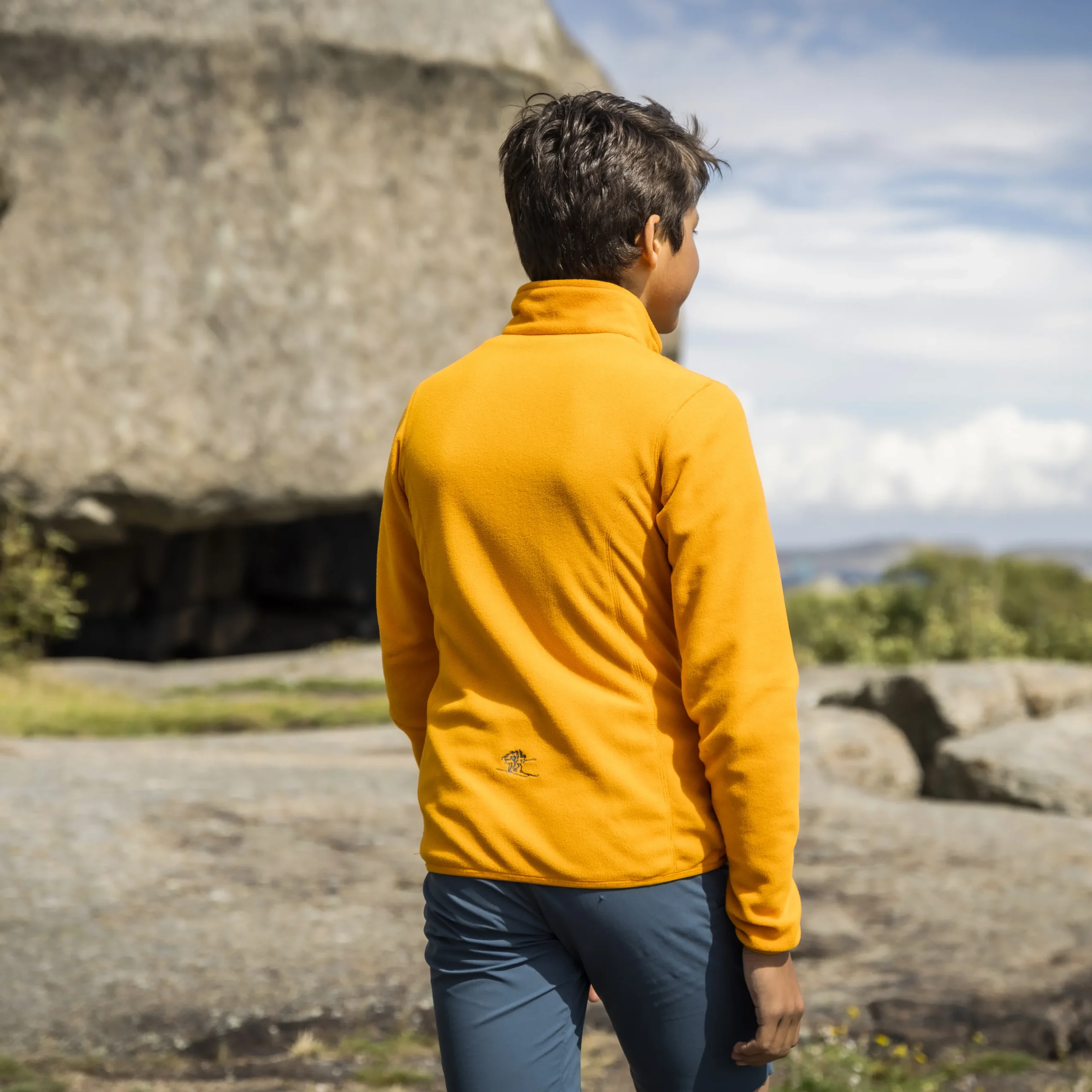 Best Bergans Runde Youth Jacket - Cloudberry Yellow