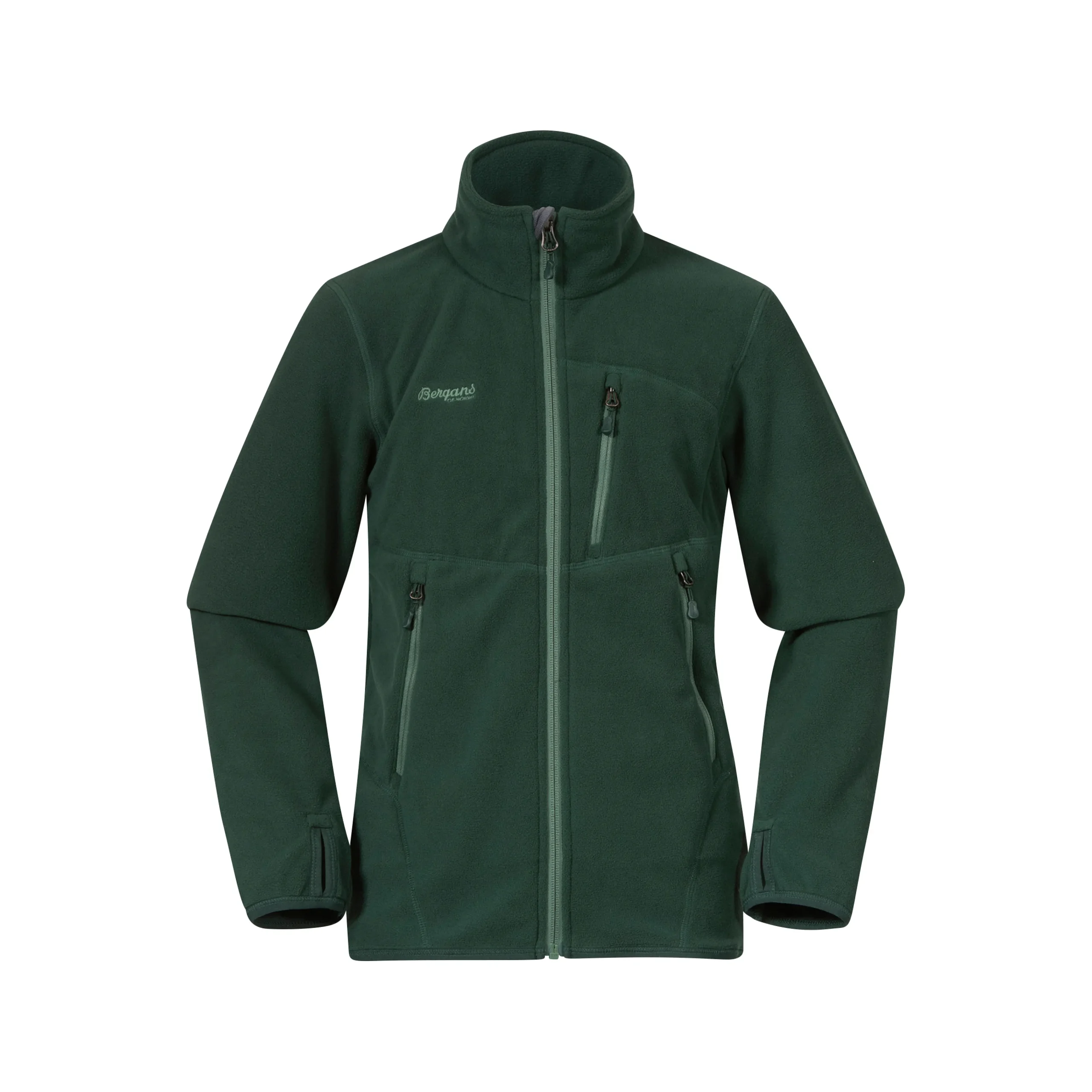 Outlet Bergans Runde Youth Jacket - Duke Green